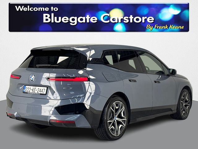 Image for 2022 BMW iX XDRIVE40 M SPORT**BOWERS & WILKINS SOUND SYSTEM**PANORAMIC GLASS ROOF**ELECTRIC HEATED MEMORY/MASSAGE SEATS**CREAM LEATHER INTERIOR**ELECTRIC TAILGATE**22"DIAMOND CUT ALLOYS**FINANCE ARRANGED**