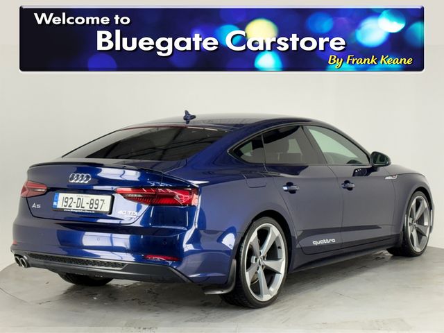 Image for 2019 Audi A5 2.0 TDI 40 190PS Q QUATTRO BLACK EDITION*NEW 19S ON WAY*DIGITAL DASH**MULTIFUNCTIONAL STEERING WHEEL**DIGITAL MEDIA DISPLAY**PARKING SENSORS**HALF LEATHER INTERIOR**FRONT HEATED SEATS**APPLE CARPLAY**
