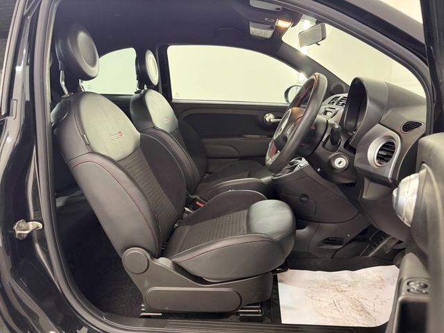 Image for 2014 Fiat 500 **SPORT MODEL **MULTI FUNCTION STEERING WHEEL **CITY DRIVE MODE **ELECTRIC WINDOWS **AUTO START STOP **HALF LEATHER HALF ALCANTARA BLACK SEATS **BLUETOOTH RADIO **VOICE CONTROL **FACTORY TINTS **HEADL
