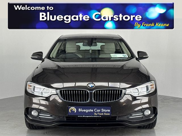 Image for 2016 BMW 4 Series 420D LUXURY4 DR AUTO**MULTIFUNCTIONAL STEERING WHEEL**FRONT HEATED SEATS**CREAM LEATHER INTERIOR**PARKING SENSORS**BLUETOOTH**KEYLESS START**FINANCE AVAILABLE**