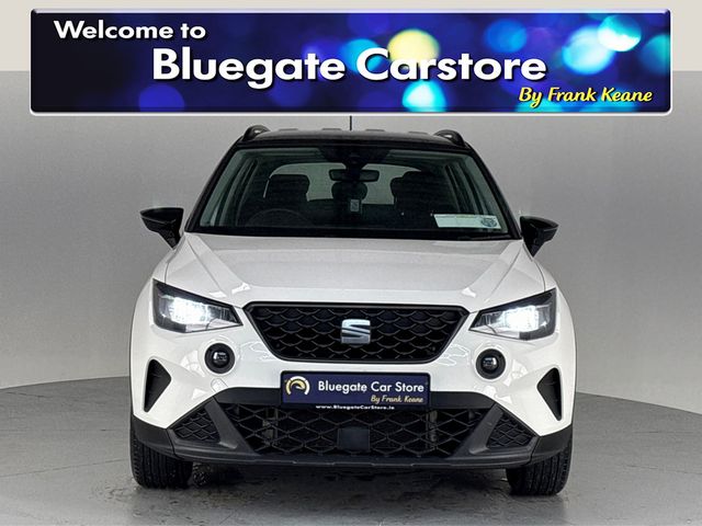 Image for 2023 SEAT Arona PA 1.0 TSI 110HP**DIGITAL DASH**MULTIFUNCTIONAL STEERING WHEEL**TOUCH SCREEN MEDIA DISPLAY**PARKING SENSORS**BLACK CLOTH INTERIOR**AIR CONDITIONING**ISOFIX**FINANCE AVAILABLE**