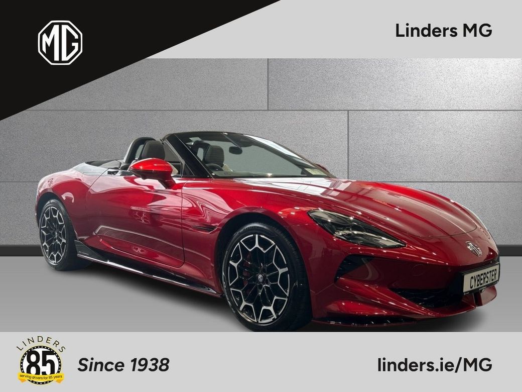 Image for 2026 MG Cyberster Exclusive 77kWh Single Motor
