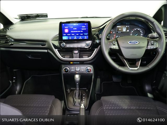 Image for 2021 Ford Fiesta TITANIUM 1.0T 125 AUTO*CRUISE CONTROL, AUTO LIGHTS & WIPERS, REAR PARKING SENSORS, AIR CON, SAT NAV, KEYLESS START, 1 OWNER, CARPLAY, B/T, AUDIO STRAMING*