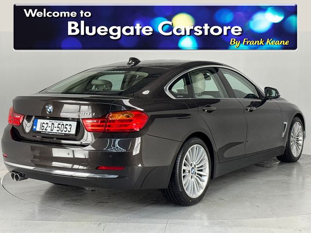 Image for 2016 BMW 4 Series 420D LUXURY4 DR AUTO**MULTIFUNCTIONAL STEERING WHEEL**FRONT HEATED SEATS**CREAM LEATHER INTERIOR**PARKING SENSORS**BLUETOOTH**KEYLESS START**FINANCE AVAILABLE**