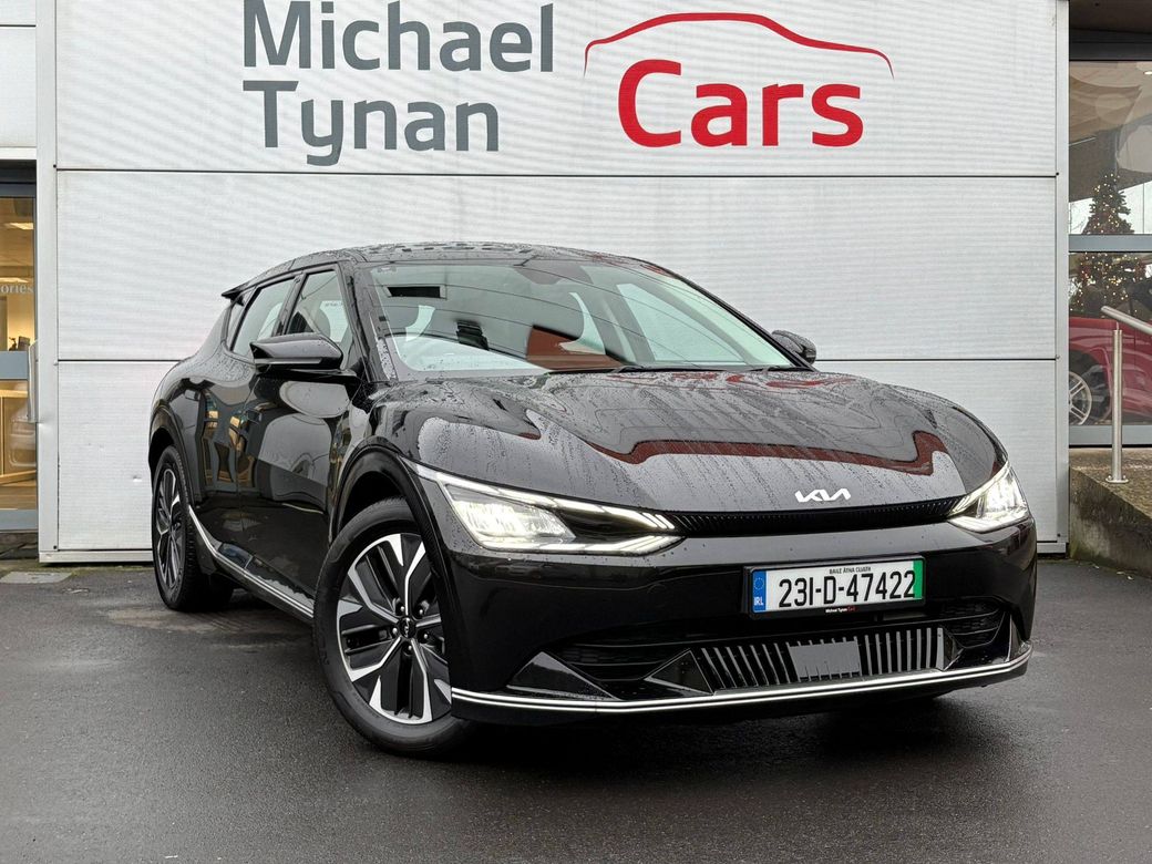 Image for 2023 Kia EV6 AIR 77kWh 230bhp - 19'' Alloys, Black Leather, Heated Steering Wheel, Camera - First Registered in May 2023 - Trade in Price €33, 999.