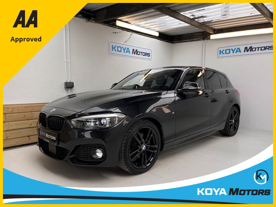 Image for 2019 BMW 1 Series 118D M-SPORT PLUS SHADOW EDITION // TOP SPEC=FULLY LOADED // HEATED ELECTRIC LEATHER // FACTORY BLACK PACK // UPGRADED SPORT ALLOYS // IMMACULATE EXAMPLE 