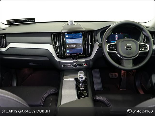 Image for 2025 Volvo XC60 XC60 T8 455HP AWD PHEV ULTRA DARK: PLATINUM GREY METALLIC WITH CHARCOAL LEATHER, 21” 5 SPOKE DIAMOND CUT ALLOYS, AIR SUSPENSION, PANORAMIC ROOF
