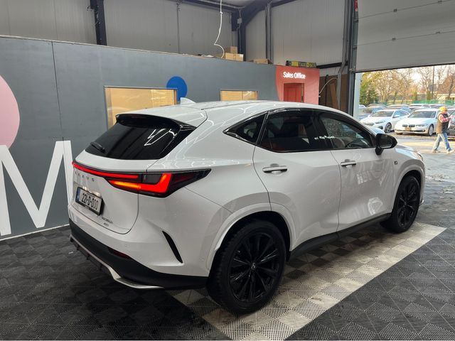 Image for 2022 Lexus NX €46950 2022 LEXUS NX350H F SPORT 2.5 AUTOMATIC / CRUISE CONTROL / 360° CAMERA / ELECTRIC MEMORY & HEATED SEATS / HEATED STEERING WHEEL / PADDLE SHIFTERS AND MORE