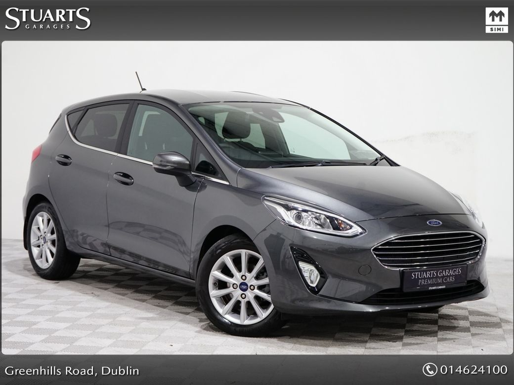 Image for 2021 Ford Fiesta TITANIUM 1.0T 125 AUTO*CRUISE CONTROL, AUTO LIGHTS & WIPERS, REAR PARKING SENSORS, AIR CON, SAT NAV, KEYLESS START, 1 OWNER, CARPLAY, B/T, AUDIO STRAMING*