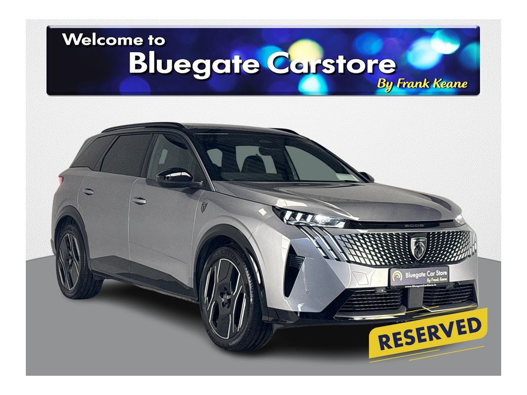 Image for 2025 Peugeot 5008 GT **7 SEATER**FULL BLACK HALF LEATHER INTERIOR**APPLE CARPLAY**ANDROID AUTO**TOUCHSCREEN INFOTAINMENT SCREEN**CRUISE CONTROL**LANE ASSIST**SPEED LIMITER**ELECTRIC HANDBRAKE**USB CHARGING PORT**
