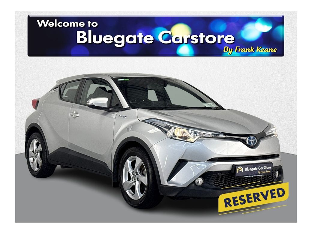 Image for 2018 Toyota C-HR HYBRID LUNA 4DR AUTO NEW NCT**MULTIFUNCTIONAL STEERING WHEEL**REVERSE CAMERA**TOUCH SCREEN MEDIA DISPLAY**DUAL CLIMATE CONTROL**ELECTRIC HANDBRAKE**BLACK CLOTH INTERIOR**ELECTRIC WINDOWS**ISOFIX**