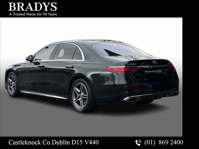 Image for 2023 Mercedes-Benz S Class S 580e LWB 4MATIC AMG--Panoramic Glass Sunroof, Burmester Sound