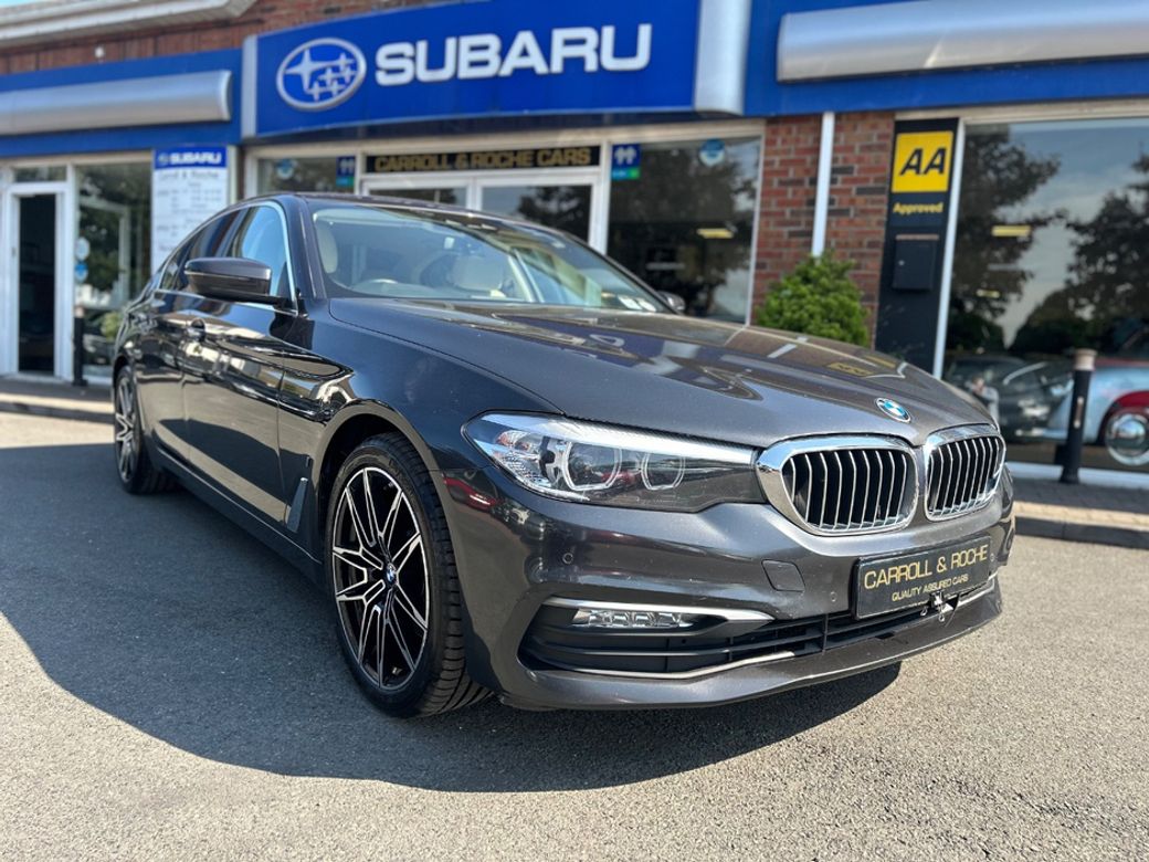Image for 2018 BMW 5 Series 530E I-Performance Hybrid | Sophisto-Grey + Ivory Leather | Full BMW SH | Generous Trade-Ins | New NCT Guaranteed & Approved Dealer Warranty |