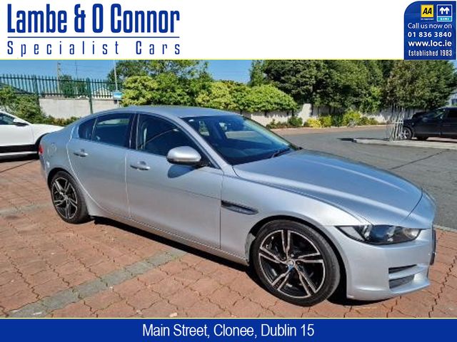 Image for 2017 Jaguar XE 2.0 D PRESTIGE * SILVER MET / BLACK LEATHER * SAT NAV * HEATED SEATS * 