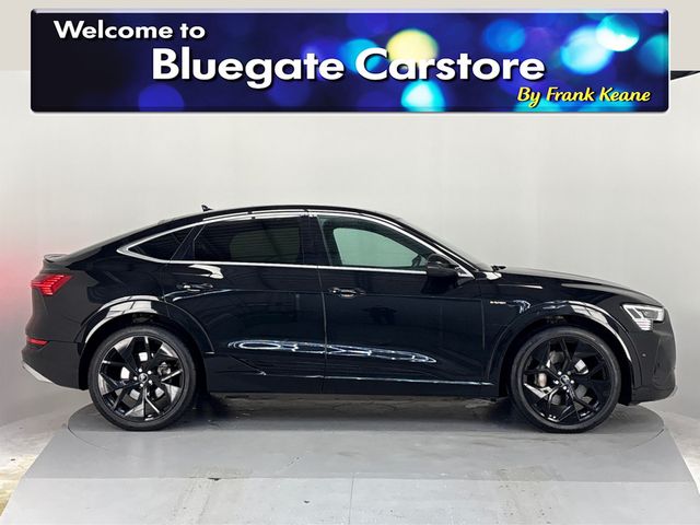 Image for 2022 Audi e-tron S LINE 55 QUATTRO**NEW 22" BLACK ALLOYS**HEATED LEATHER**DIGITAL DASH**TOUCHSCREEN MEDIA**APPLE CAR PLAY**DUAL CLIMATE**DRIVE MODES**MULTIFUNCTIONAL STEERING WHEEL**CRUISE CONTROL**REVERSE CAMERA**