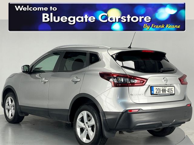 Image for 2020 Nissan Qashqai 1.3**SEMI DIGITAL DASH**PANORAMIC ROOF**TOUCH SCREEN MEDIA**DUAL CLIMATE CONTROL**REVERSE CAMERA**MULTIFUNCTIONAL STEERING WHEEL**BLACK CLOTH INTERIOR**ELECTRIC HANDBRAKE**FINANCE AVAILABLE**