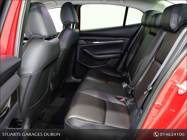 Image for 2021 Mazda Mazda3 1.8D 4DR Platinum Sport 4DR*MAZDA 3 1.8D PLATINUM SPORT*BLACK LEATHER HEATED ELECTRIC MEMORY SEATS, BOSE SOUND SYSTEM, ADAPTIVE LED LIGHTING, PRIVACY GLASS, 18 INCH CHROME ALLYS, KEYLESS, HEADS U