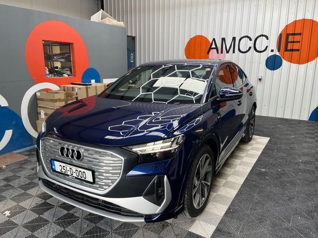 Image for 2025 Audi Q4 e-tron 2025 AUDI Q4 E-TRON 45 S-LINE AUTOMATIC / CRUISE CONTROL / 360 CAMERA / ELECTRIC MEMORY & HEATED SEATS / PADDLE SHIFTERS / AMBIENT LIGHTS / APPLE CARPLAY AND MORE