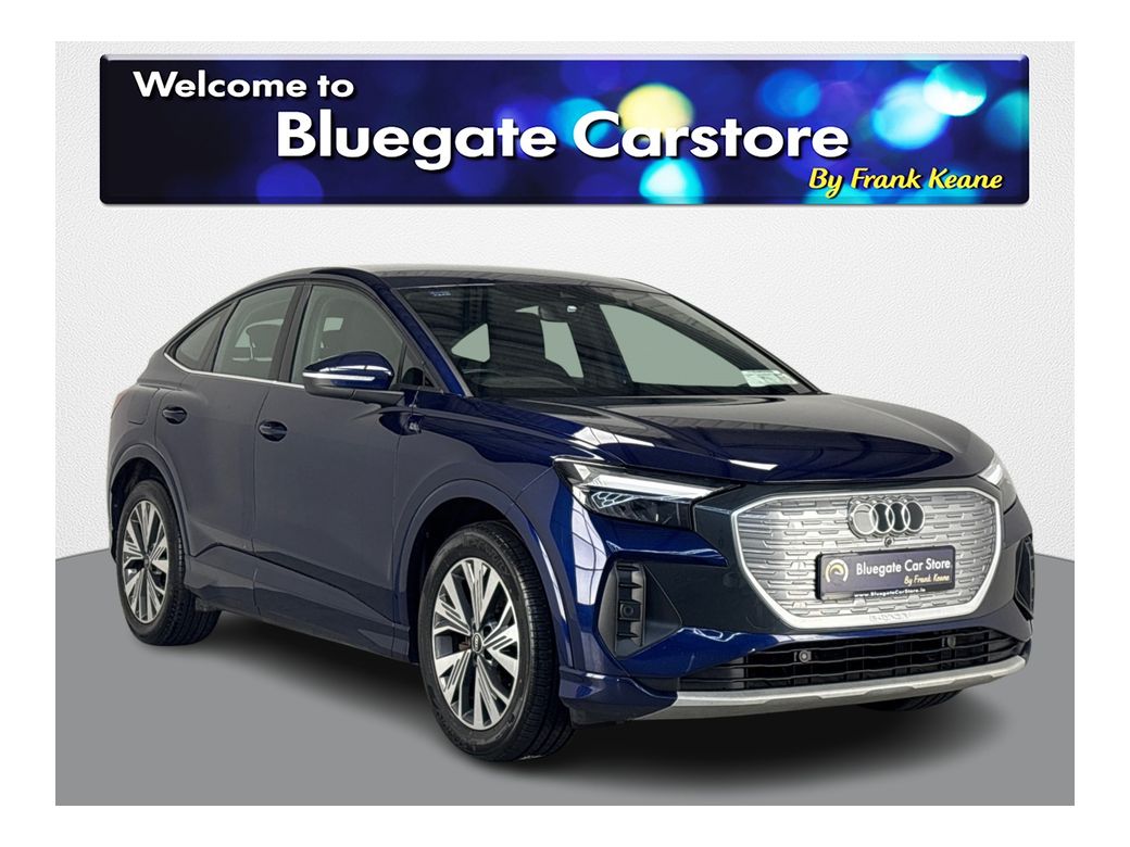 Image for 2022 Audi Q4 e-tron SPORTBACK 35 SPORT **FULL BLACK CLOTH INTERIOR**TOUCHSCREEN INFOTAINMENT SYSTEM**DIGITAL DASH**REVERSE CAMERA**PARKING SENSORS**ADAPTIVE CRUISE CONTROL**USB CHARGING PORTS**FRONT HEATED SEATS**