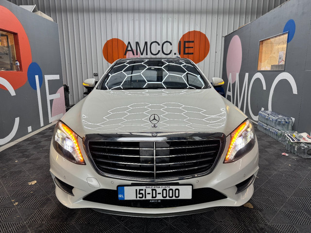 Image for 2015 Mercedes-Benz S Class 2015 MERCEDES-BENZ S CLASS S300H AMG LINE AUTOMATIC 2.2/ CRUISE CONTROL / PARKING CAMERA / ELECTRIC MEMORY & HEATED SEATS / PADDLE SHIFTERS/ LEATHER INSIDE AND MORE
