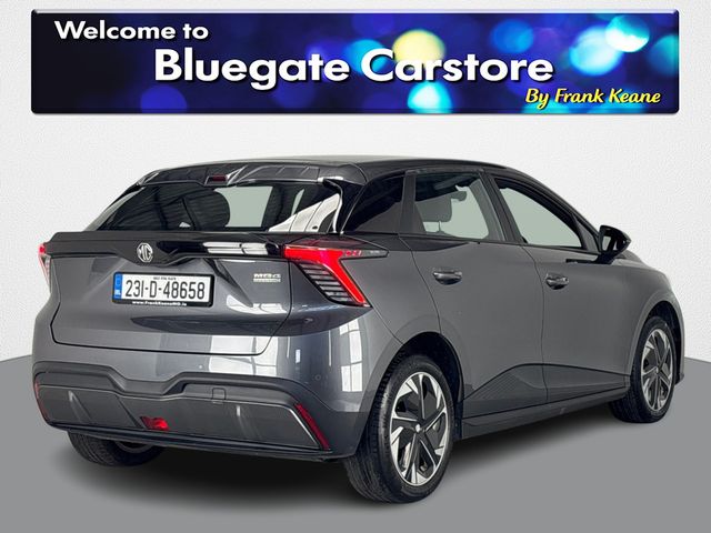 Image for 2023 MG MG4 LR EXCITE EV 203PS 5DR AUTO **FULL BLACK CLOTH INTERIOR**APPLE CARPLAY**ANDROID AUTO**TOUCHSCREEN INFOTAINMENT SYSTEM**DIGITAL DASHBOARD**LANE ASSIST**ISOFIX**17 INCH ALLOY WHEELS**AUTOHOLD**