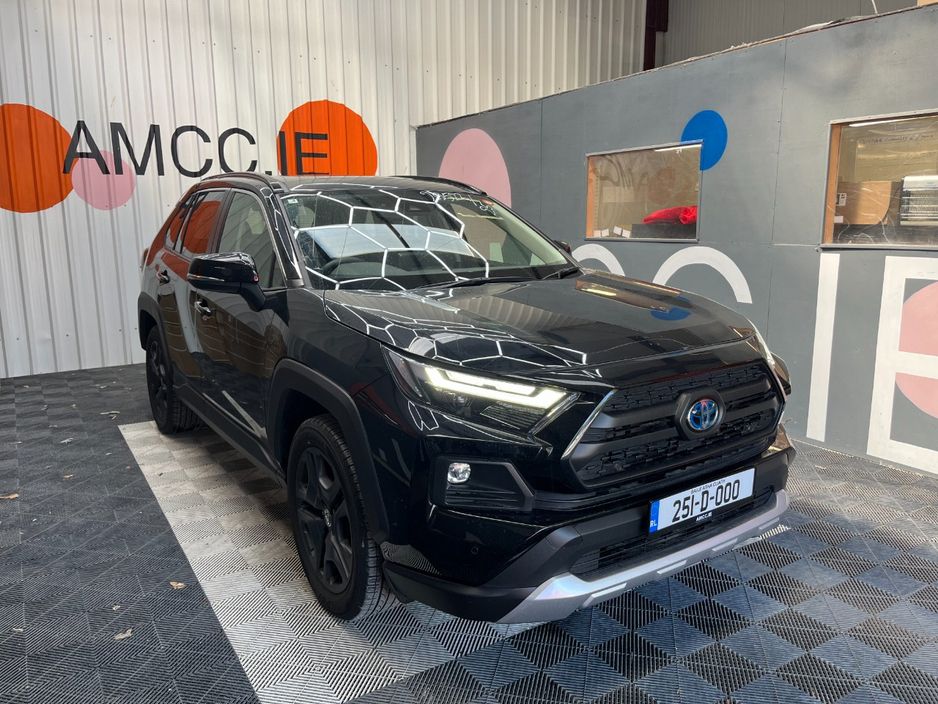Image for 2025 Toyota Rav4 2025 TOYOTA RAV4 HYBRID ADVENTURE 2.5 AUTOMATIC / CRUISE CONTROL / PARKING CAMERA / ELECTRIC MEMORY & HEATED SEATS / PADDLE SHIFTERS / HEATED STEERING WHEEL / PANORAMIC SUNROOF AND MORE