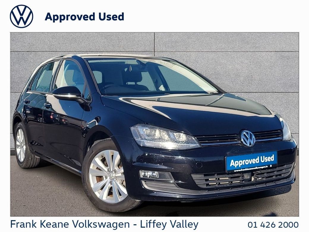 Image for 2015 Volkswagen Golf COMFORTLINE AUTO 1.2TSI 115BHP *REAR VIEW CAMERA**BLACK* *NEW NCT* *12 MONTHS FRANK KEANE WARRANTY* *FINANCE AVAILABLE*