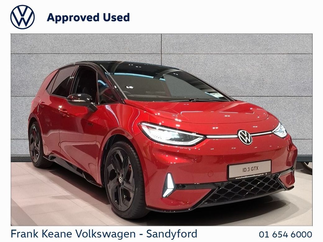 Image for 2026 Volkswagen ID.3 *GTX Performance Plus* 79KWH 326 HP @Frank Keane Volkswagen South Dublin