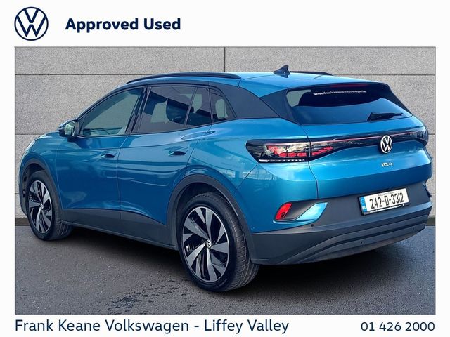 Image for 2024 Volkswagen ID.4 77KWH PRO PLUS 286BHP *COSTA AZUL BLUE* *LONGER RANGE* *ELECTRIC TAILGATE* *IQ HEADLIGHTS* *REAR VIEW CAMERA* *PCP FINANCE FROM €384PM* *BATTERY CERTIFIED*