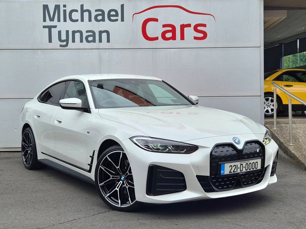 Image for 2022 BMW i4 eDrive40 M Sport, Upgraded 20" Alloys, 1/2 Leather, CarPlay, Camera, Parking Sensors, Privacy Glass