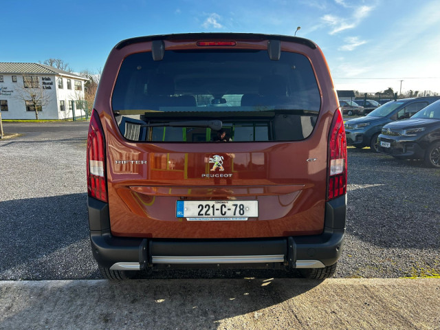 Image for 2022 Peugeot Rifter Wheelchair Car 