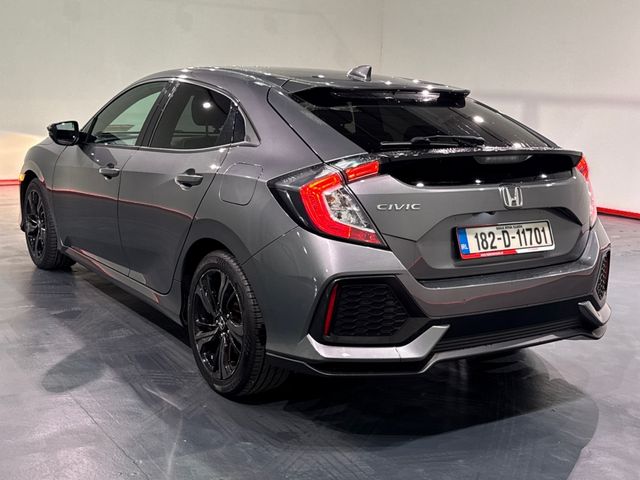 Image for 2018 Honda Civic 1.0 VTEC TURBO MANUAL - CRUISE CONTROL - REVERSE CAMERA/PARKING SENSORS - LANE ASSIST - 
