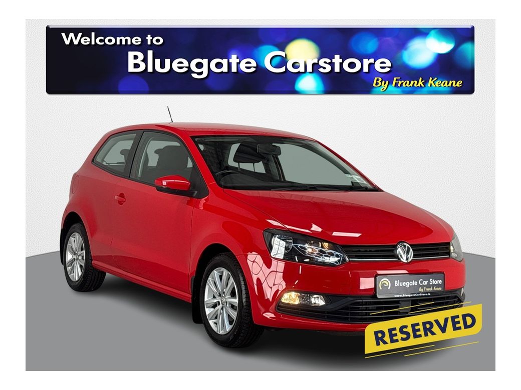 Image for 2017 Volkswagen Polo TRENDLINE 1.0 60HP MANUAL 5SPEED 3DR**BLACK CLOTH INTERIOR**MULTIFUNCTIONAL STEERING WHEEL**SEMI DIGITAL DASH**TOUCH SCREEN MEDIA DISPLAY**BLUETOOTH**ELECTRIC MIRRORS**FINANCE ARRANGED**