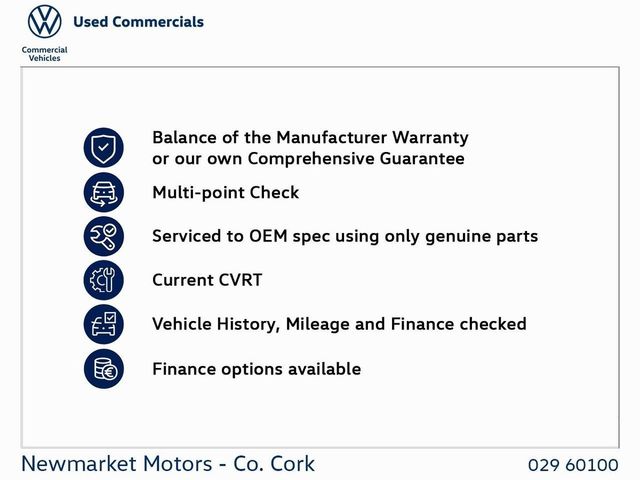 Image for 2023 Volkswagen Transporter LONG WHEEL BASE SINGLE REAR DOOR 2.0TDI 150BHP 6 SPEED