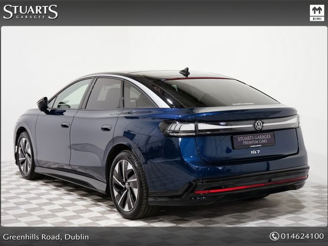 Image for 2024 Volkswagen ID.7 *ONLY 16, 100KM* MATCH PRO FINISHED IN AQUAMARINE BLUE METALLIC, REAR HEATED SEATS, 360 CAMERA, WIRELESS CHARGER ANDROID AUTO, APPLE CARPLAY