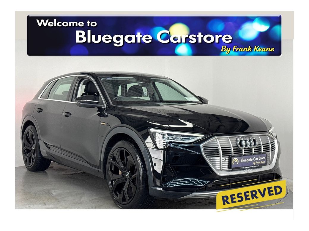 Image for 2022 Audi e-tron TECHNIK 55 QUATTRO**22" Upgraded Alloys due soon**Digital Dash**Touchscreen Media**Reverse Camera**Keyless Start**Black Leather Interior**Heated Seats**Electric Memory Seats**Apple CarPlay**Sat Nav**