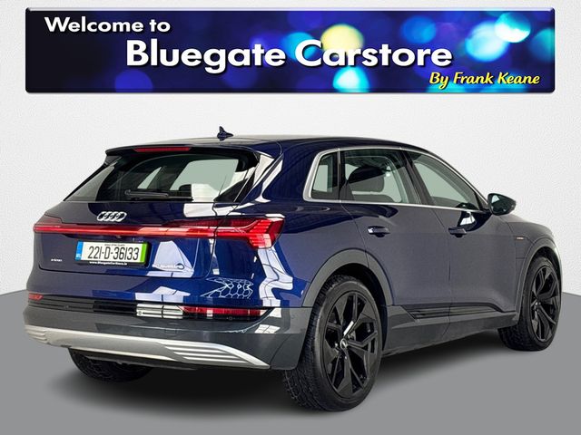 Image for 2022 Audi e-tron SPORT 50 QUATTRO**BLACK LEATHER INTERIOR**FRONT HEATED SEATS**TOUCH SCREEN MEDIA DISPLAY**APPLECARPLAY**REVERSE CAMERA**DRIVE SELECT MODES**ELECTRIC TAILGATE**MULTIFUNCTIONAL STEERING WHEEL**