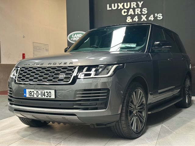 Image for 2018 Land Rover Range Rover 3.0 TDV6 VOGUE LOW MILEAGE
