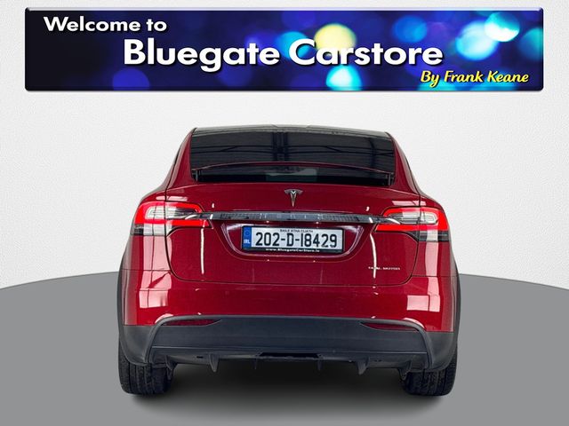 Image for 2020 Tesla Model X 443bhp LONG RANGE PLUS **6 SEATER *PASSENGER GULL WING DOORS*CREAM LEATHER INTERIOR**ADJUSTABLE RIDE HEIGHT**LARGE TOUCHSCREEN INFOTAINMENT SCREEN**DIGITAL DASH**REVERSE CAMERA**BLINDSPOT CAMERAS**
