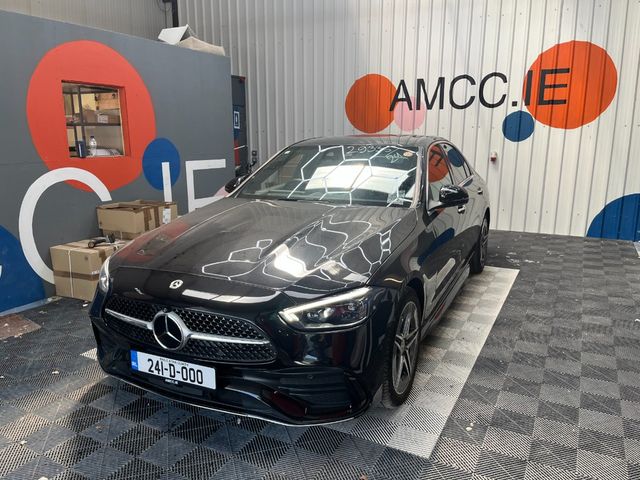 Image for 2024 Mercedes-Benz C Class 2024 MERCEDES-BENZ C350E SPORTS 2.0 AUTOMATIC / CRUISE CONTROL / PARKING CAMERA / ELECTRIC MEMORY & HEATED SEATS / PADDLE SHIFTERS / AMBIENT LIGHTS / APPLE CARPLAY AND MORE