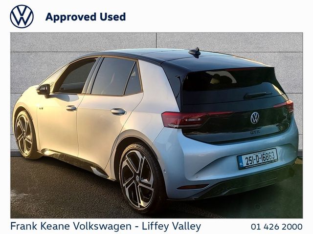 Image for 2025 Volkswagen ID.3 GTX PERFORMANCE PLUS 79KWH *PANORAMIC GLASS ROOF* *SKAGEN ALLOY WHEELS* *PCP FINANCE AVAILABLE* *HARMON KARDON SPEAKERS*