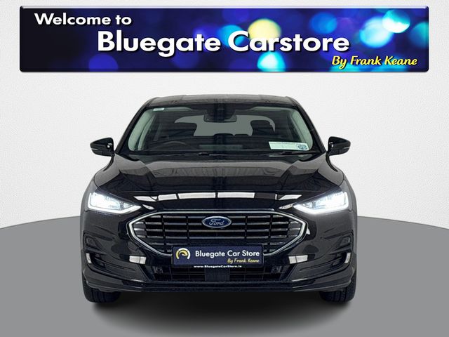 Image for 2023 Ford Focus TITANIUM 1.0T**MULTIFUNCTIONAL STEERING WHEEL**TOUCH SCREEN MEDIA DISPLAY**APPLE CARPLAY**BLACK CLOTH INTERIOR**SATNAV**KEYLESS START**BLACK CLOTH INTERIOR**FINANCE AVAILABLE**