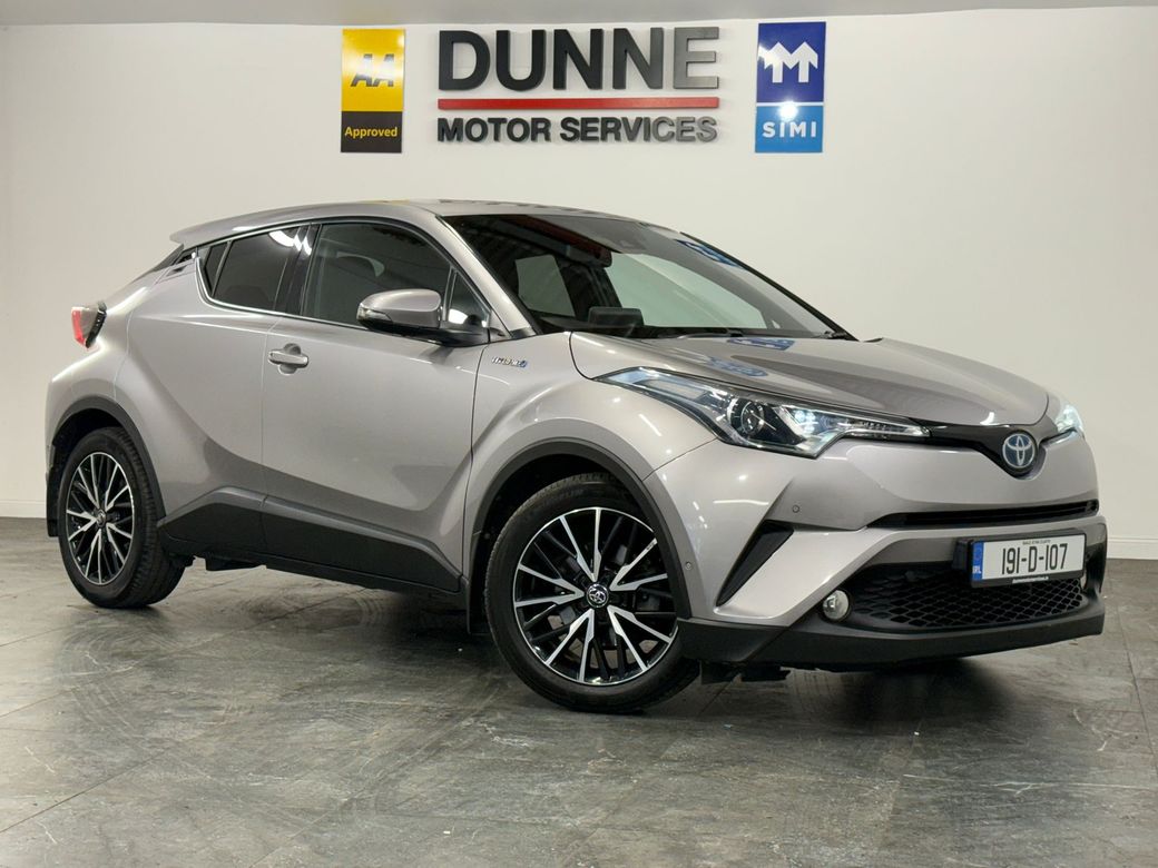 Image for 2019 Toyota C-HR **HYBRID SOL **2 KEYS **18'' DIAMOND CUT WHEELS **10 IRISH SERVICE HISTORY **LANE ASSIST **BLIND SPOT SENSORS **REVERSING CAMERA **TOUCHSCREEN RADIO **FRONT AND REAR PARKING SENSORS **