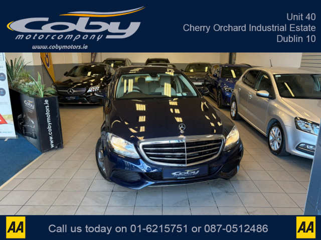 Image for 2015 Mercedes-Benz C Class 180 BLUETEC EXCLUSIVE AUTO 4DR. New NCT before collection, Tax, Full Leather, Reverse Camera, Dual Climate Control, MFSW, 2 Keys, Cruise Control, Full Electrics, BT, CD Player, Hands Free, and more.