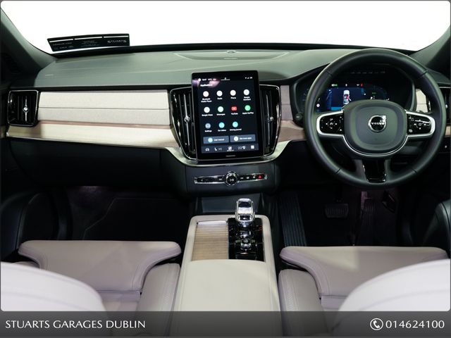 Image for 2025 Volvo XC90 PLUS DARK: DENIM BLUE WITH CARDAMOM LEATHER, PANORAMIC ROOF, HARMAN KARDON, MEMORY SEATS, 360 CAMERA