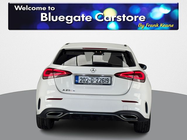 Image for 2020 Mercedes-Benz A Class A250 E AMG LINE 5DR AUTO **FULL BLACK HALF LEATHER INTERIOR**TOUCHSCREEN INFOTAINMENT SCREEN**FULLY DIGITAL DASH**BLUETOOTH AUDIO**LANE ASSIST**ACTIVE BRAKE ASSIST**REVERSE CAMERA**PARKING SENSORS