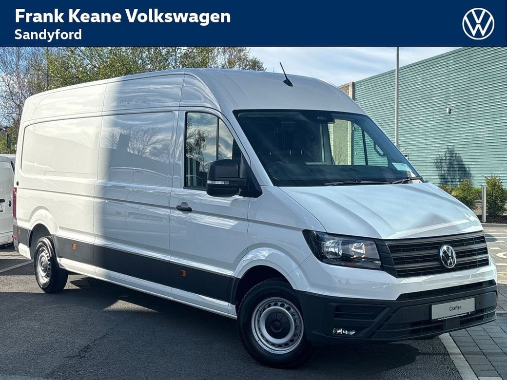 Image for 2025 Volkswagen Crafter HIGHLINE 35 LWB 140BHP M6F *PRE REG SALE* *APPLE CARPLAY/ANDROID AUTO* *REAR VIEW CAMERA* *FRONT AND REAR PARKING SENSORS* *AIR CONDITIONING* *LED CARGO LIGHTS* *REAR INTEGRATED STEP* *