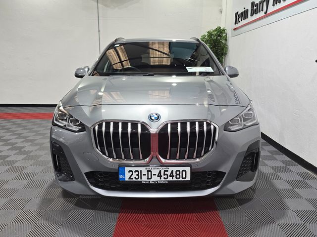 Image for 2023 BMW 2 Series Active Tourer 225E M SPORT X-DRIVE AUTOMATIC **TOP SPEC / APPLE CARPLAY / CRUISE CONTROL / COMFORT ACCESS / ELECTRIC BOOTLID / HEATED FRONT SEATS / SAT NAV / REVERSE CAMERA / WIRELESS PHONE CHARGING**