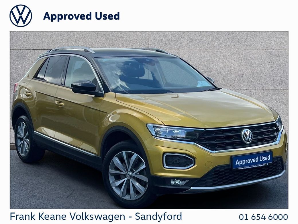 Image for 2018 Volkswagen T-Roc *Design* 1.0 TSI 115bhp Manual @Frank Keane Volkswagen South Dublin