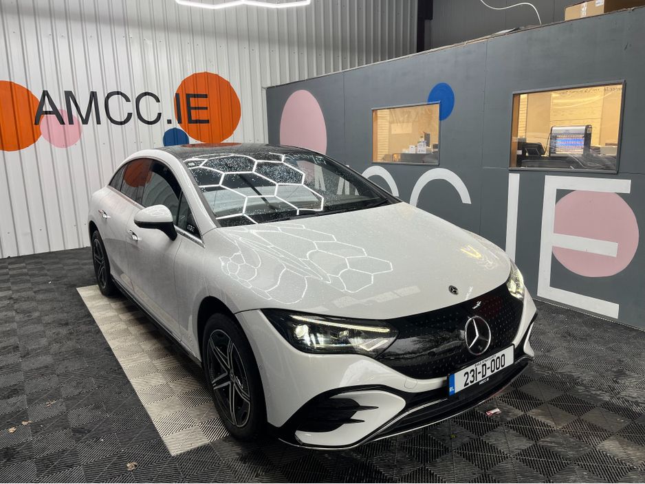 Image for 2023 Mercedes-Benz EQE €47950 2023 MERCEDES-BENZ EQE 350+ AUTOMATIC / CRUISE CONTROL / 360° PARKING CAMERA / ELECTRIC MEMORY HEATED & MASSAGING SEATS / PANORAMIC SUNROOF / PADDLE SHIFTERS / AMBIENT LIGHTS / APPLE CARPLAY